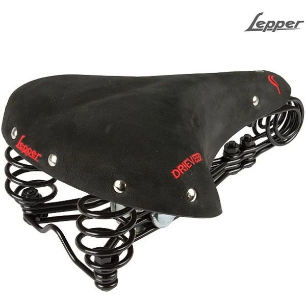 Lepper ZADEL DRIEVEER 90V LOUNGER ZWAAR ZW Zwart