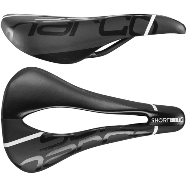 Selle San Marco ZADEL SM SHORTFIT C DYNAMIC OPEN ZW/WI Zwart/Wit