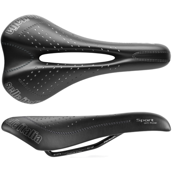 Selle Italia ZADEL SIT SPORT GEL FLOW S2 ZW Zwart