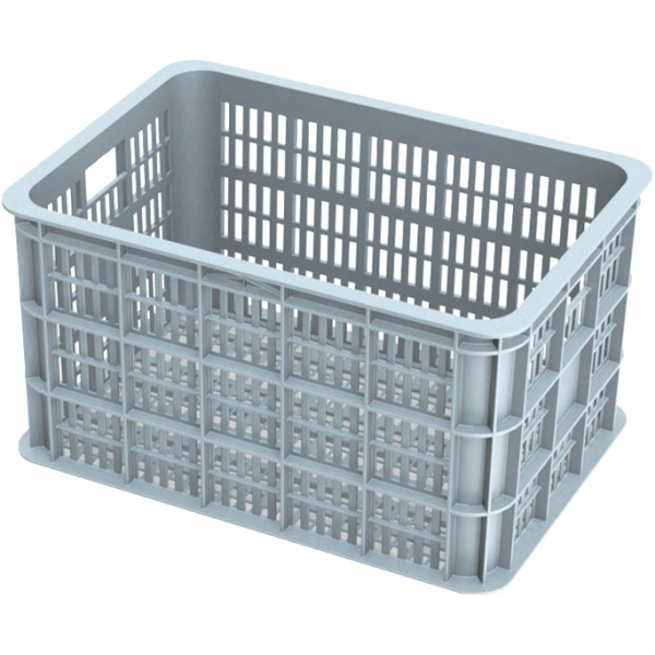 Basil KRAT BAS L PVC V Silver Cloud