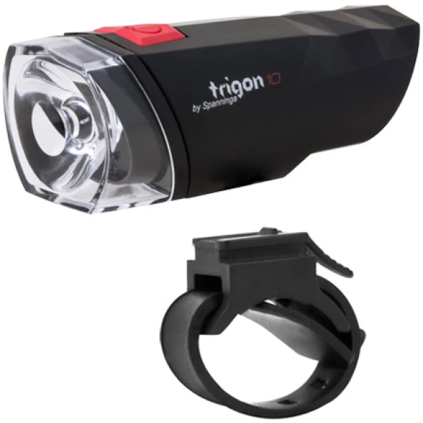 Xlc KOPLAMP TRIGON LED BATT INCL. BEVESTIGING Zwart