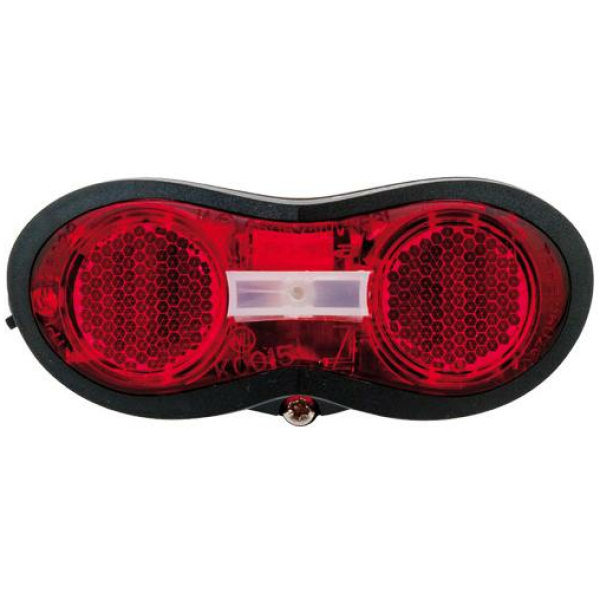 Axa ACHTERLICHT ZOOM LED BATT AUT ZWART
