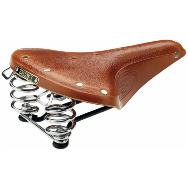 Brooks zadel B67 heren honing Bruin