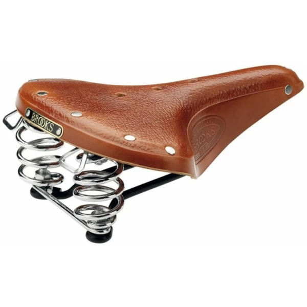 Brooks zadel B67 heren honing Bruin