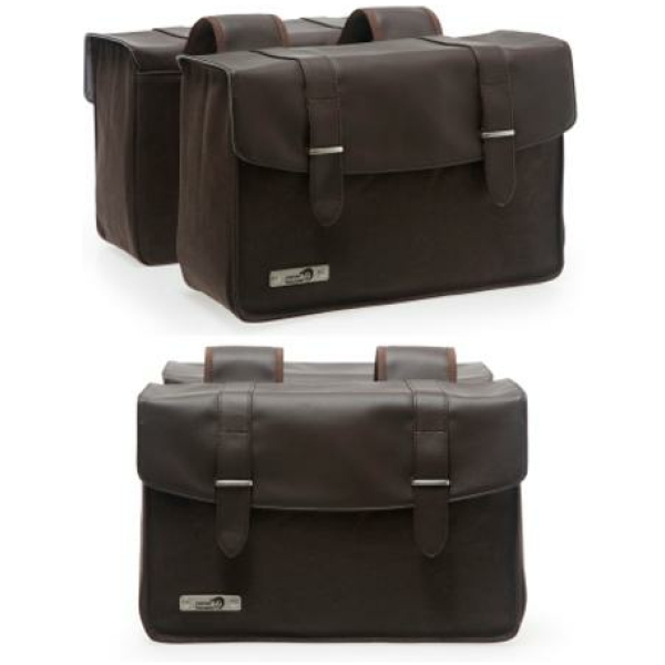 New Looxs TAS BOLZANO DUBBEL CANVAS BRUIN BRUIN / BROWN