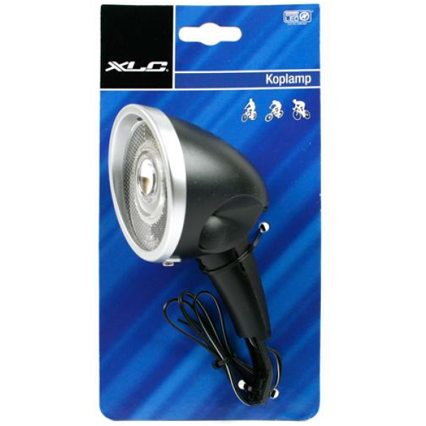 Xlc KOPLAMP BL113WOD LED ON/OFF Zwart