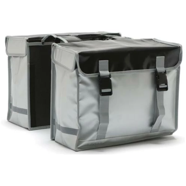 New Looxs TAS BISONYL DUBBEL/ZILVER Zwart