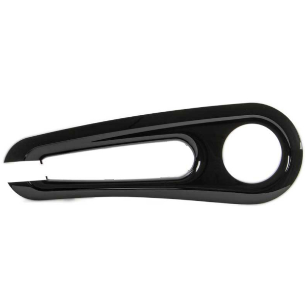 Merkloos ANP KETTD KAST MIDDENPANEEL PVC ZW Zwart