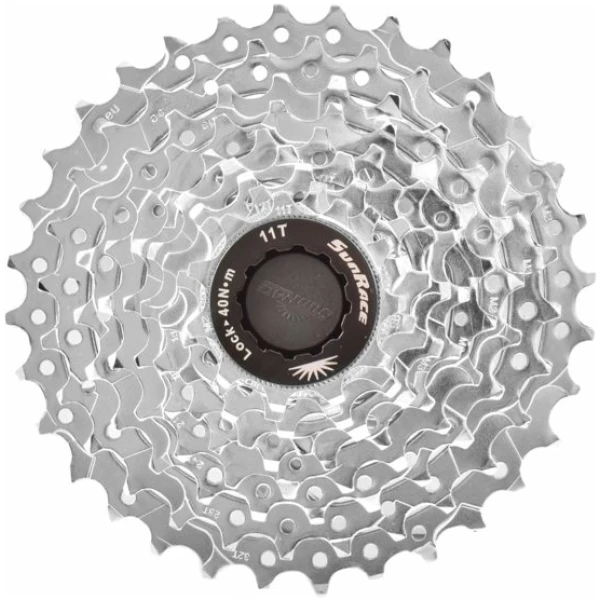 Sunrace CASSETTE CSM96 9V 11-32 ZI Zilver