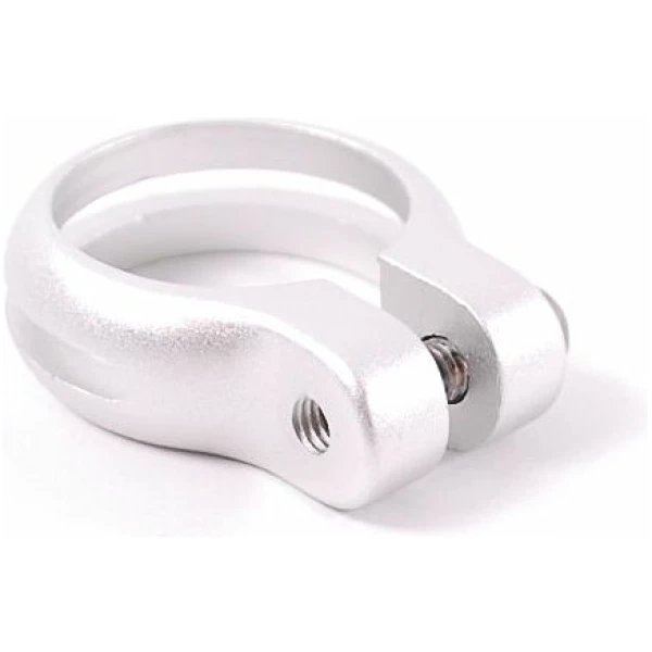 Merkloos ZADELPENKLEM 34.9MM QR ZI Zilver