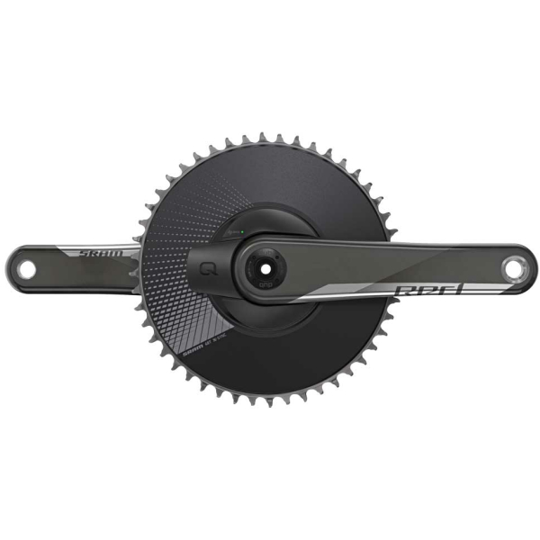 Quarq CRANKSTEL SRAM RED AXS PM DUB AERO 12V 172.5 50 Zwart