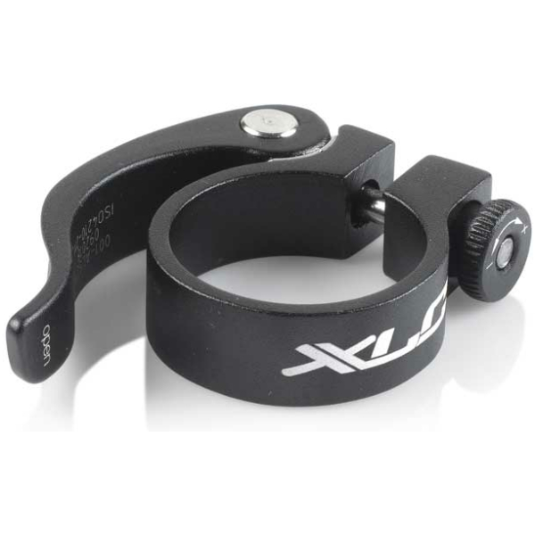 Xlc ZADELBUISKLEM 31.6 QR ERGO ALM ZW Zwart