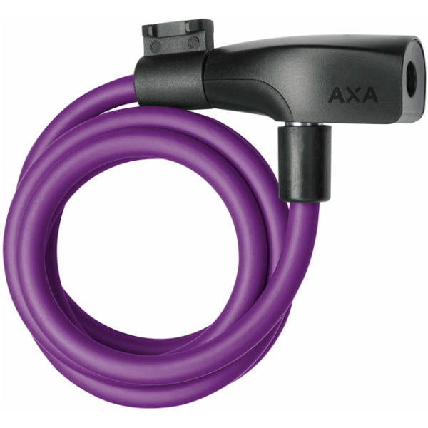 Axa SLOT KABEL RESOLUTE 120X8 M/HOUDER PA Royal Purple