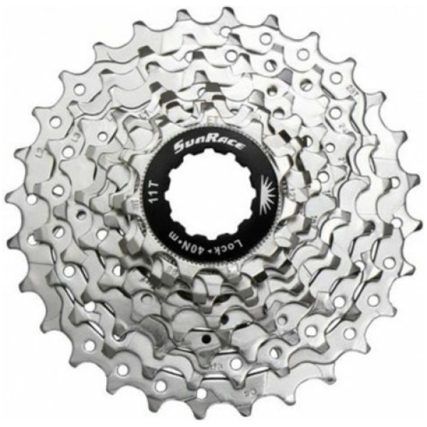 Sunrace cassette 9v 11/25 Zilver