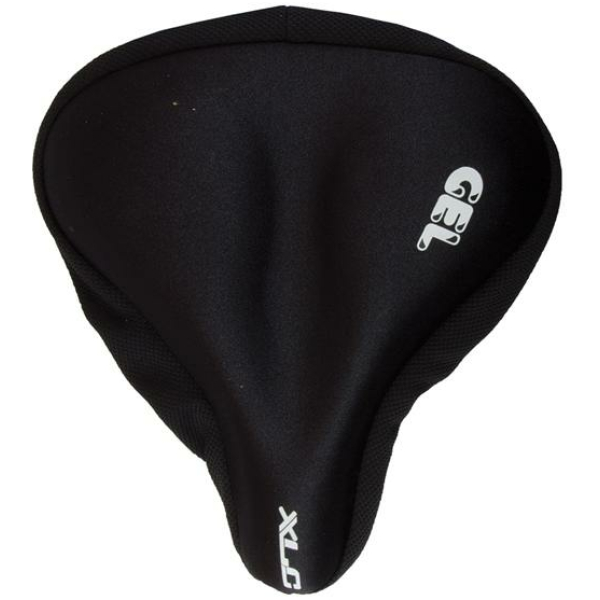Xlc ZADELDEK ALL SEASON GEL L ZW Zwart