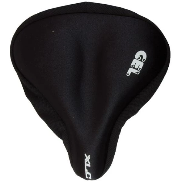 Xlc ZADELDEK ALL SEASON GEL L ZW Zwart