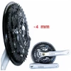 Shimano Crankstel acera 22-32-42t -4 -4 M361C222CS zilver Zilver/Zwart - Afbeelding 3