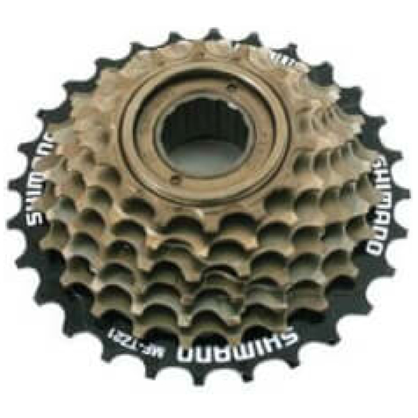 Shimano FREEWHEEL 7V SH Zilver/Zwart