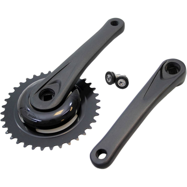 Cortina crankstel 36t Ecomo Daily Mat Zwart