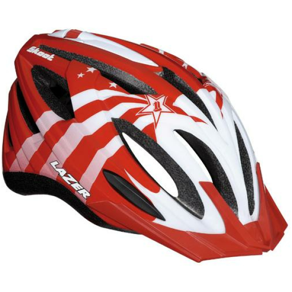 Lazer VALHELM SKOOT ROOD/WIT UNI KIND ROOD / WIT