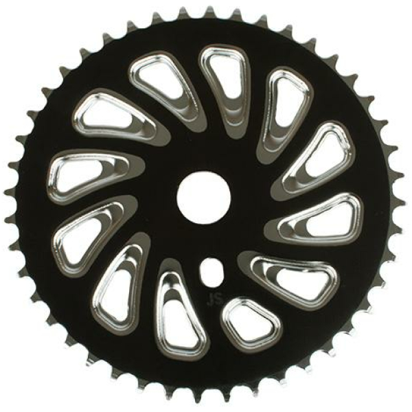 Unbranded KETT BLAD 44 BMX FREESTYLE STAAL Zwart/Chroom