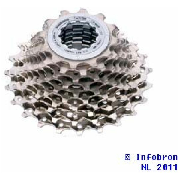 Shimano CASSETTE SH 10V ULTEGRA 6600 14-25 Zilver