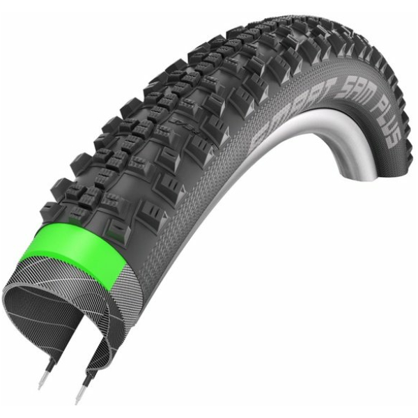 Schwalbe BUB 29X210 SC SMART SAM PLUS AGG SS ZW Zwart