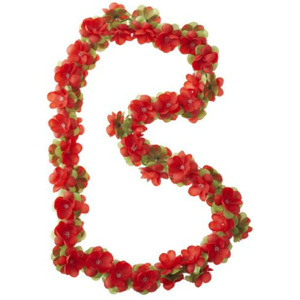 Basil SLINGER BAS FLOWER GARLAND BLOEMENSTRENG Rood