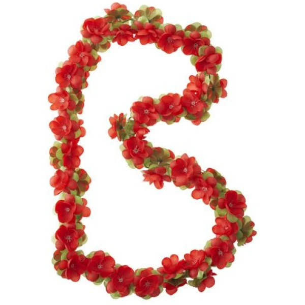 Basil SLINGER BAS FLOWER GARLAND BLOEMENSTRENG Rood