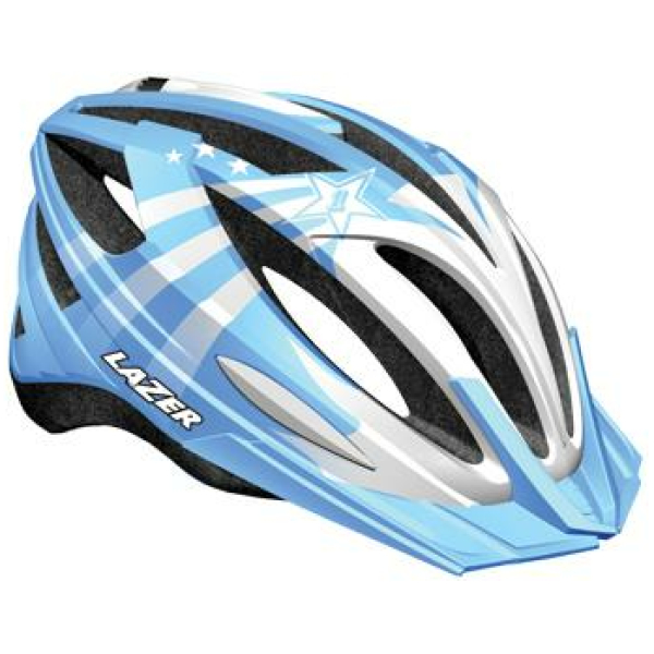 Lazer VALHELM SKOOT BLAUW/WIT UNISIZE KIND BLAUW / WIT