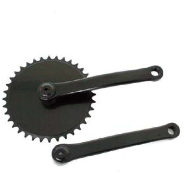 Cortina crankst 36t 170mm Mini Transp Zwart