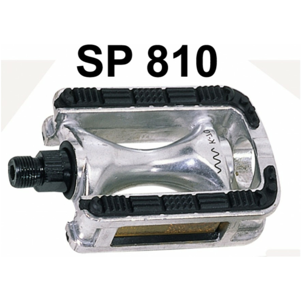 Union PEDAAL 810 ALM ANTI SLIP KRT STEL Zilver