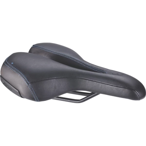 BBB BSD-114 Zadel SportPlus Active Leather 185 Zwart