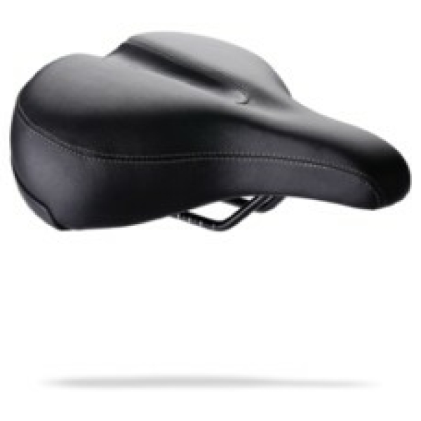 BBB BSD-127 Zadel SoftShape Upright 220x265mm X Zwart