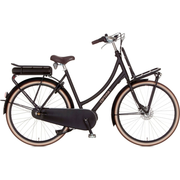 Cortina E-U4 Transport Jet Black Matt N7 DAMES 2021