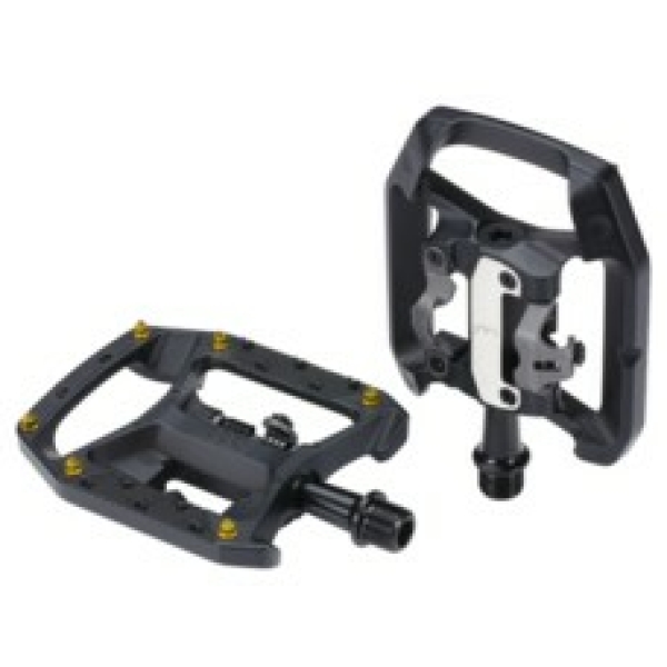 BBB BPD-62 Pedalen DualChoice Trail X Mat Zwart