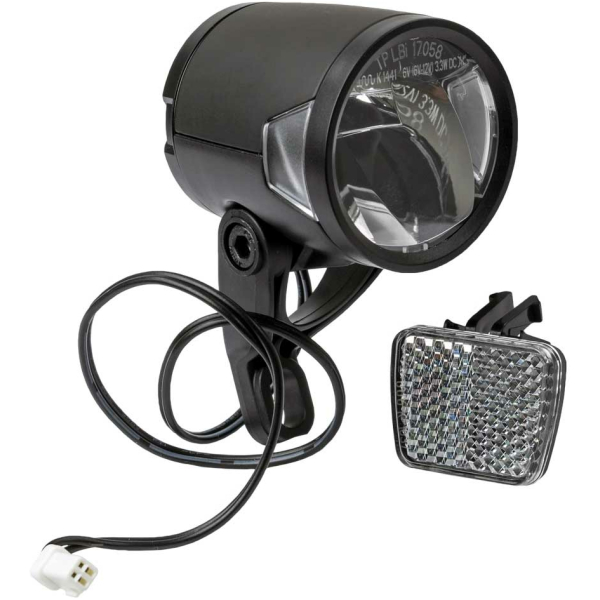 Herrmans ANP KOPLAMP HERR H MR8 E-BIKE M/JST ZW Zwart