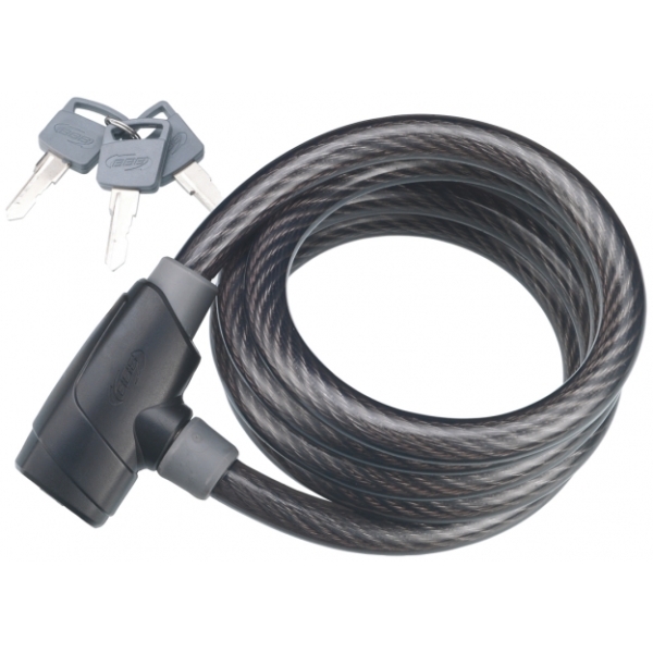 BBB BBL-31 Fietsslot PowerSafe Coil Cable Zwart - Afbeelding 3