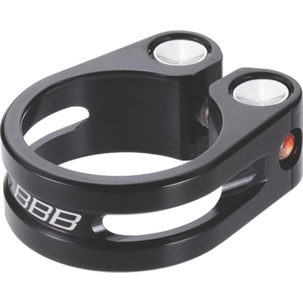 BBB BSP-85 Zadelpenklem LightStrangler mm Glossy Zwart