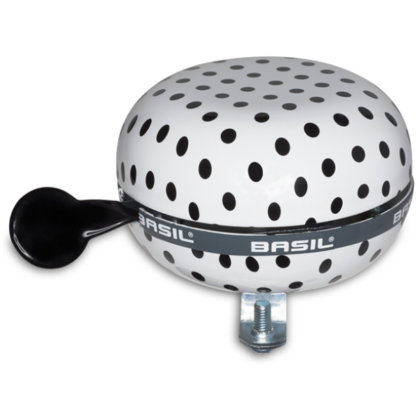 Basil BEL BAS DING DONG 80MM POLKADOT WI/ZW Polkadot White/Black