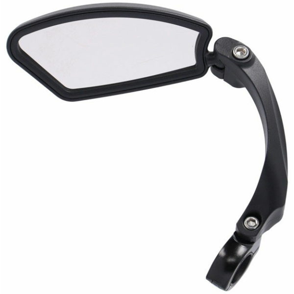 Xlc SPIEGEL FIETS VERST 21-26MM L ZW MRK10 Zwart