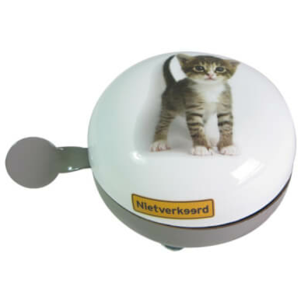 Niet Verkeerd Bel ding dong nietverkeerd met poes Wit
