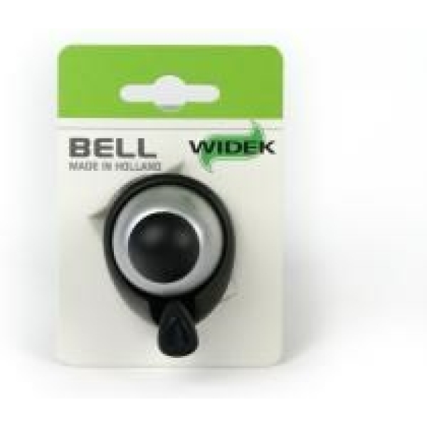 Widek Bel mini decibel L per stuk op kaart met stalen veer Zilver - Afbeelding 3