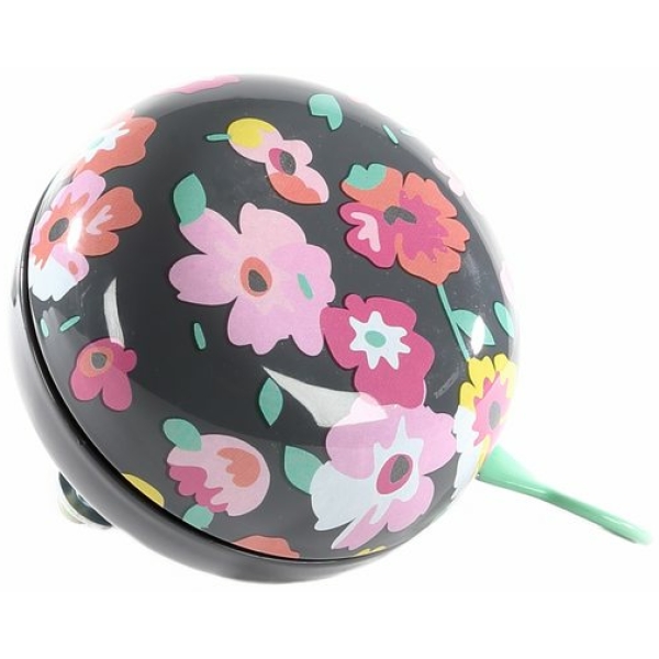 Niet Verkeerd NV bel Ding Dong 80mm bloem Grijs/Geel /Roze
