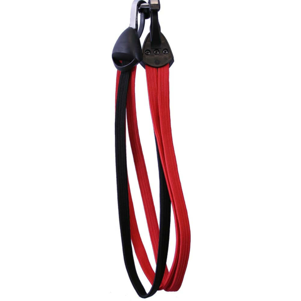 Bibia triobinder haak rood/zwart Vuurrood/Zwart