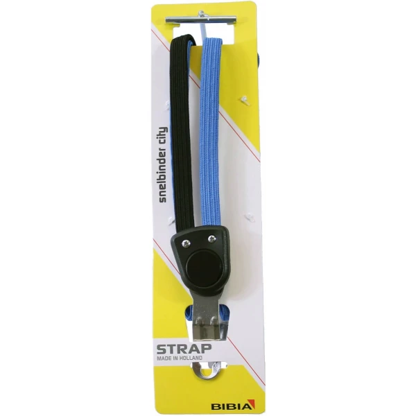 Bibia triobinder City tour extra lang zwart/blauw Cyclaam/Zwart