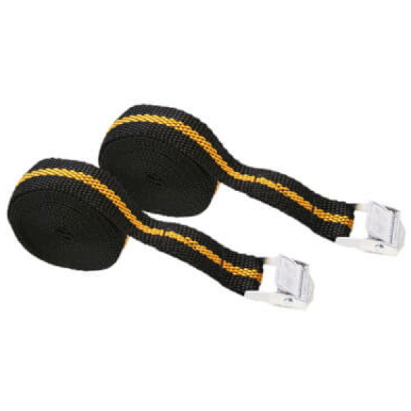 Proplus spanband 2x 3,5mtr Zwart