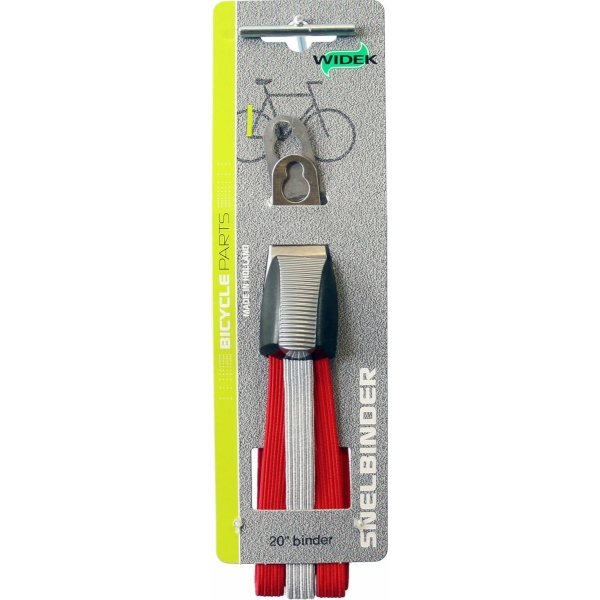 Widek triobinder 20 Zilver/Rood