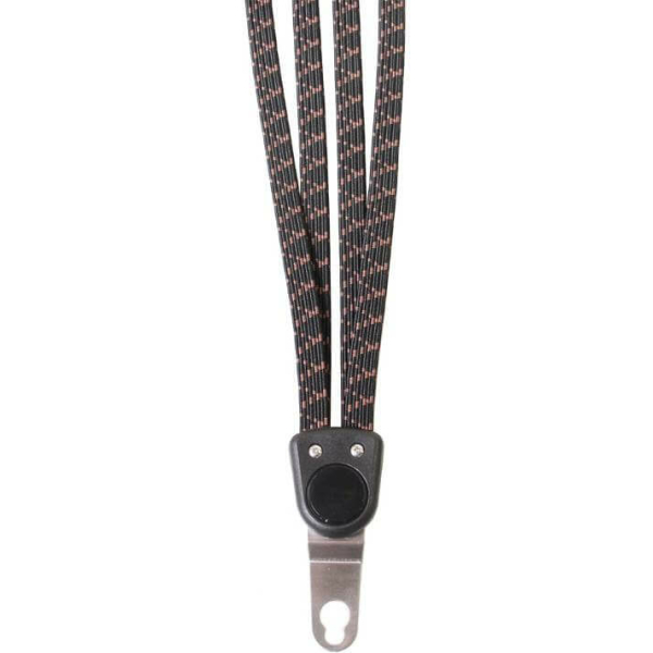 Cortina Snelbinders Florence titanium Zwart