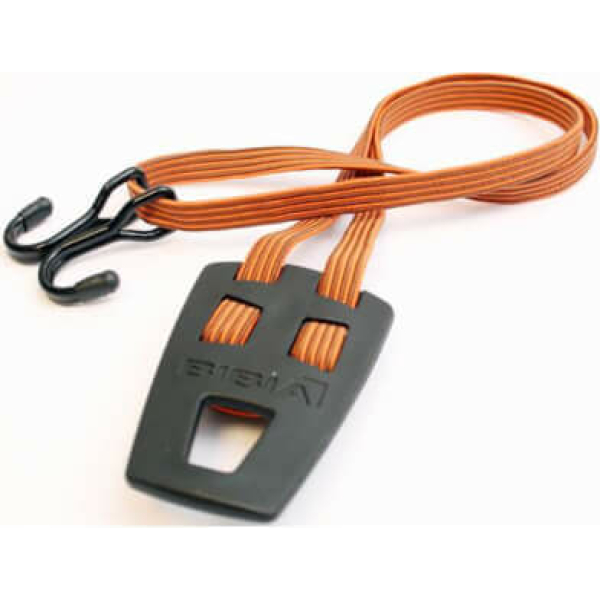 Bibia binder transp + haken brn/or Bruin/Oranje